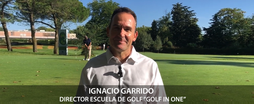 Ignacio Garrido, director de Golf in One Academy